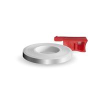 Bandes Wheel Stripes Racing pour les Jantes des Motos, Chromé, 5 mm x 6 mt