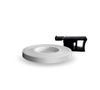 4R Quattroerre.it Bandes Wheel Stripes Racing pour les Jantes des Motos, Gris Argenté, 7 mm x 7 mt