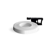 4R Quattroerre.it Bandes Wheel Stripes Réfractifs pour les Jantes des Motos, Blanc, 7 mm x 6 mt
