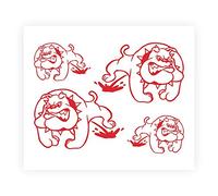 4R Quattroerre.it Cane-pipì Rouge