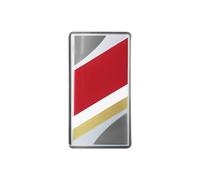 4R Quattroerre.it DS18 Autocollant 3D Officiel Polyuréthane 60 x 33 mm pour Voiture DS