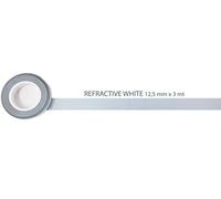 4R Quattroerre.it Filet Adhésif Réfractif, Blanc, 12,5 mm x 3 mt