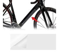 4R Quattroerre.it Film Adhésif Scudo Frame pour Protection Vélo Unisex Adulte, Transparent, 8 x 50 cm