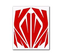 4R Quattroerre.it Kit Adhésifs Réfractifs, Rouge