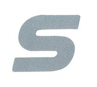 4R Quattroerre.it Lettre Adhésive S pour Vêtements, Réfractive