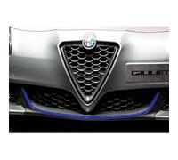 Profil Adhésif Antérieur - Alfa Romeo - Giulietta - Bleu - 110 Cm X 11 Mm - Inclus: 1 Serviette Easy Cleaner Pro