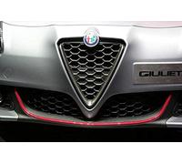 Profil Adhésif Antérieur pour Alfa Romeo Giulietta Voiture, Rouge, 11 mm x 1,15 mt
