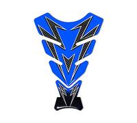 Protection Réservoir Adhésive 3D pour Motos Couleurs, Bleu, 19 x 13 cm