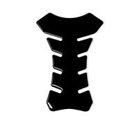 Protection Réservoir Adhésive 3D pour Motos Graphique, Noir Paillettes, 19 x 13 cm