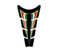 4R Quattroerre.it Protection Réservoir Adhésive 3D pour Motos Slim, Flèches Italiennes, 20,5 x 11,5 cm