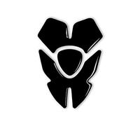 4R Quattroerre.it Protection Réservoir Adhésive 3D pour Motos Type Originel Ducati Monster, Noir, 16,5 x 12 cm