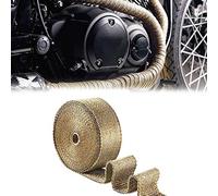 4R Quattroerre.it Rouleau Isolant Thermique pour Échappements des Motos, Beige, 5 cm x 15 mt