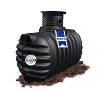 4rain COMPACT cuve enterrée 1 600 litres incl. rallonge de puits