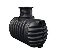 4rain COMPACT Réservoir enterré 1600 L incl. rallonge de puits