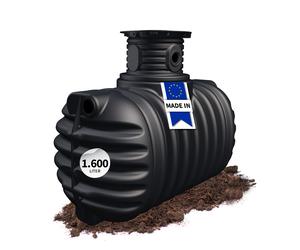 4rain COMPACT Réservoir enterré 1600 L incl. rallonge de puits