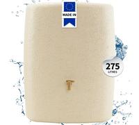 4rain Cuve murale TERRA 275 L sable avec robinet PE imitation laiton