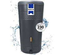 4rain MILO 2in1 réservoir d’eau de pluie 230 litres gris graphite in ac à plantes