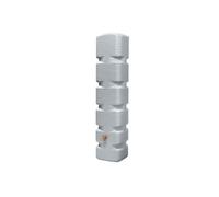 4rain QUADRO cuve murale 270 L, gris béton