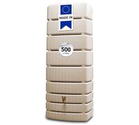 4rain Slim Recuperateur d Eau de Pluie 500L Sable