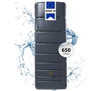 4rain SLIM réservoir mural 650 litres gris graphite