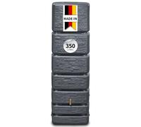 4rain Slim Stone Decor Récupérateur d'eau de Pluie, 350 l, Gris Graphite | Réservoir d'eau, tonneau de pluie, réservoir d'eau de pluie, réservoir d'eau, tonneau à eau, tonneau à eau