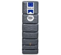 4rain SLIM STONE DÉCOR Réservoir Mural 350 L, gris graphite