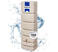 4rain SLIM STONE DÉCOR Réservoir Mural 350 L, sable beige