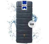 4rain SLIM STONE DECOR réservoir mural 500 litres gris graphite