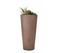 4rain VASO 2in1 récupérateur d'eau de pluie 220 L, taupe Incl. bac de plantation