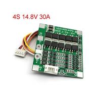 4S 30A 14.8V Li-ion Lithium 18650 batterie BMS emballe carte de Protection PCB Balance Circuits intégrés Module électronique