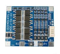 4S 30A Lithium Fer Phosphate Protection Batterie Circuit Board 12.8V Balance PCB Module pour Charge Li-Ion avec Protection de Décharge Surcharge 56 x 47 mm