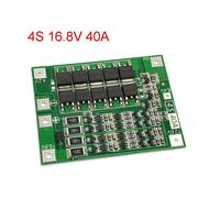 4S 40A Li-ion batterie au Lithium 18650 chargeur PCB BMS Protection conseil avec équilibre pour perceuse moteur 14.8V 16.8V Lipo cellule Module