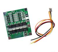 4S pour système de gestion de batterie LiFePO4 30 A avec protection d'équilibrage pour lampes solaires, systèmes d'alimentation de secours et appareils électroniques 12 V - (vert)