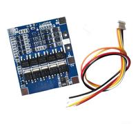 4S pour système de gestion de batterie LiFePO4 30 A avec protection d'équilibrage pour lampes solaires, systèmes d'alimentation de secours et appareils électroniques 12 V - Bleu