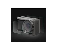 4set Film en verre trempé double écran + objectif de protection pour appareil photo DJI OSMO action