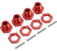 4Set RC Wheel 17mm aluminium -Hex -adaptateur de moyeu d'entraînement avec goupilles pour arrma 1/8 carton 4wd endommagé
