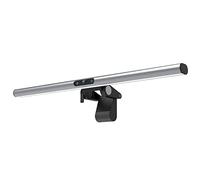 4smarts Moniteur 2 en 1 LightBar Pro – Webcam Full HD, Lampe LED – 15,6 pouces Argent