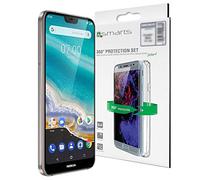 4smarts 360 Protection Set Limited Cover pour Nokia 7.1 Transparent