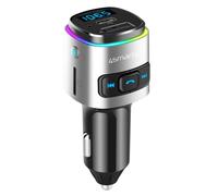 4smarts 456201 transmetteur FM Allume-cigare Noir, Argent
