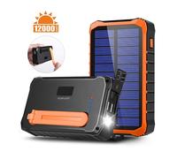 4smarts 456633 banque d'alimentation électrique Lithium Polymère (LiPo) 12000 mAh Noir, Orange