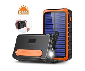 4smarts 456633 banque d'alimentation électrique Lithium Polymère (LiPo) 12000 mAh Noir, Orange