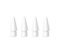 4smarts 540665 - Ensemble de 4 pointes blanches pour Apple Pencil - Dimensions emballage : 210x95x9mm - Poids emballage : 30g