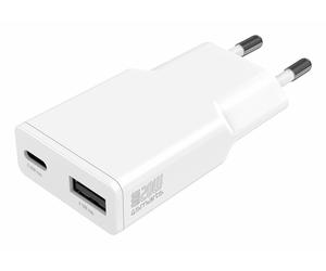 4smarts 541122 chargeur d'appareils mobiles Smartphone, Tablette Blanc Secteur Charge rapide Intérieure