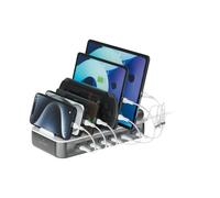 4smarts 541277 Organiseur de station de chargement Autonome ABS, Polycarbonate Gris