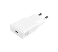 4smarts Chargeur Secteur 30W USB-C Power Delivery, Charge Rapide, 100-240V, GaN, Blanc, 5V/3A, 9V/3A, 12V/1.5A, 15V/2A, 20V/1.5A