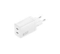 4smarts Chargeur Secteur 540400 Universel 2x USB-C 45W Power Delivery/Quick Charge 4+/SuperCharge Blanc (100-240V)