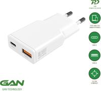 4smarts Chargeur secteur PDPlug Slim Duos 30W GaN 1C+1A (541125)