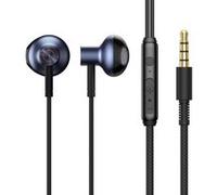 Fone d'Ouvido Com Fio Baseus Encok 3,5 mm H19 Preto Ngh19-01