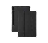 4smarts Folio 541341 Noir pour Samsung Galaxy Tab S9+/S10+/S9 FE+ 12.4" (31.5cm), 2 positions, TPU & Cuir, Fermeture magnétique, 260g