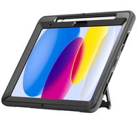 4Smarts Grip Etui pour tablette Apple iPad 10.9\ (Gen.10, 2022) 27,7 cm (10,9\ ) Coque arrière noi